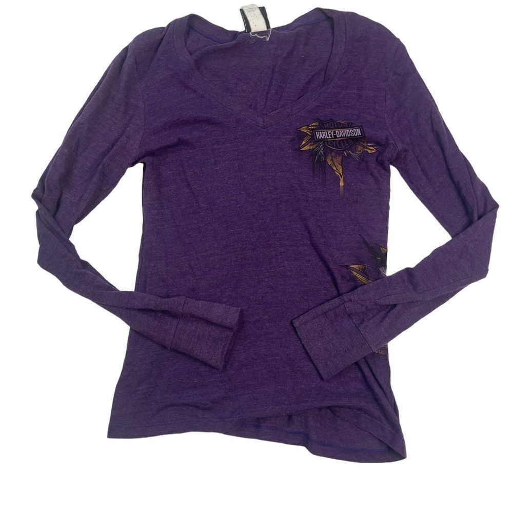 Harley Davidson Rapid City South Dakota V-Neck Shirt View 5